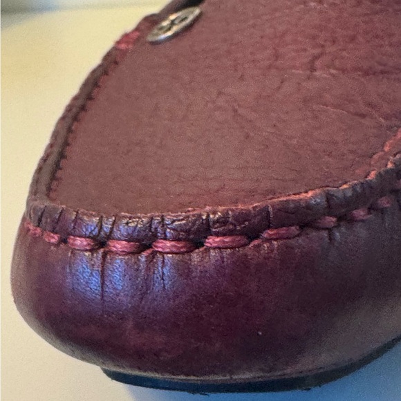 Gucci Driving Loafers dark red oxblood leather in great condition Women’s sz 38 - Picture 9 of 12